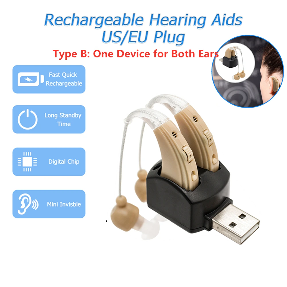 Preise Digitale Wiederaufladbare Hörgeräte Drop Verschiffen Sound Verstärker Ohr Aid Hören Gerät Mini Unsichtbare Hörgerät Für Ältere
