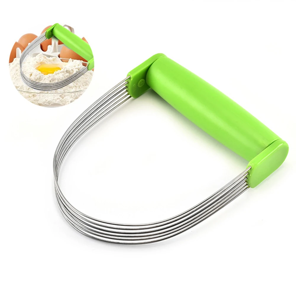 Dough Labor Saving Kitchen Pastry Manual Blender Fast Flour Cream Mixer Small Stainless Steel Pressing Stirrer Butter Baking | Дом и сад