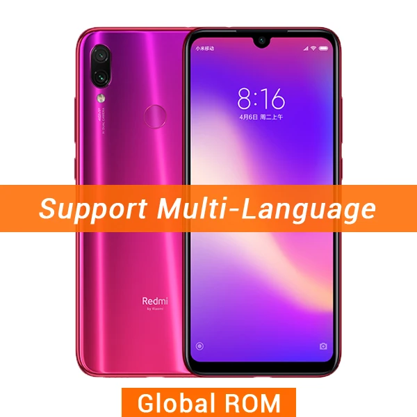 Global ROM Gold Xiaomi Redmi Note 7 Pro, 6 ГБ ОЗУ, 128 Гб ПЗУ, Смартфон Snapdragon 675, четыре ядра, 4000 мАч, 18 Вт, быстрое зарядное устройство, 48 МП, двойная камера - Цвет: Global ROM Gold