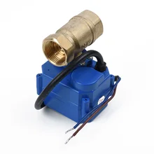 NPT моторизованный шаровой клапан 3/4 латунь Электрический автоматический возврат практическая Замена