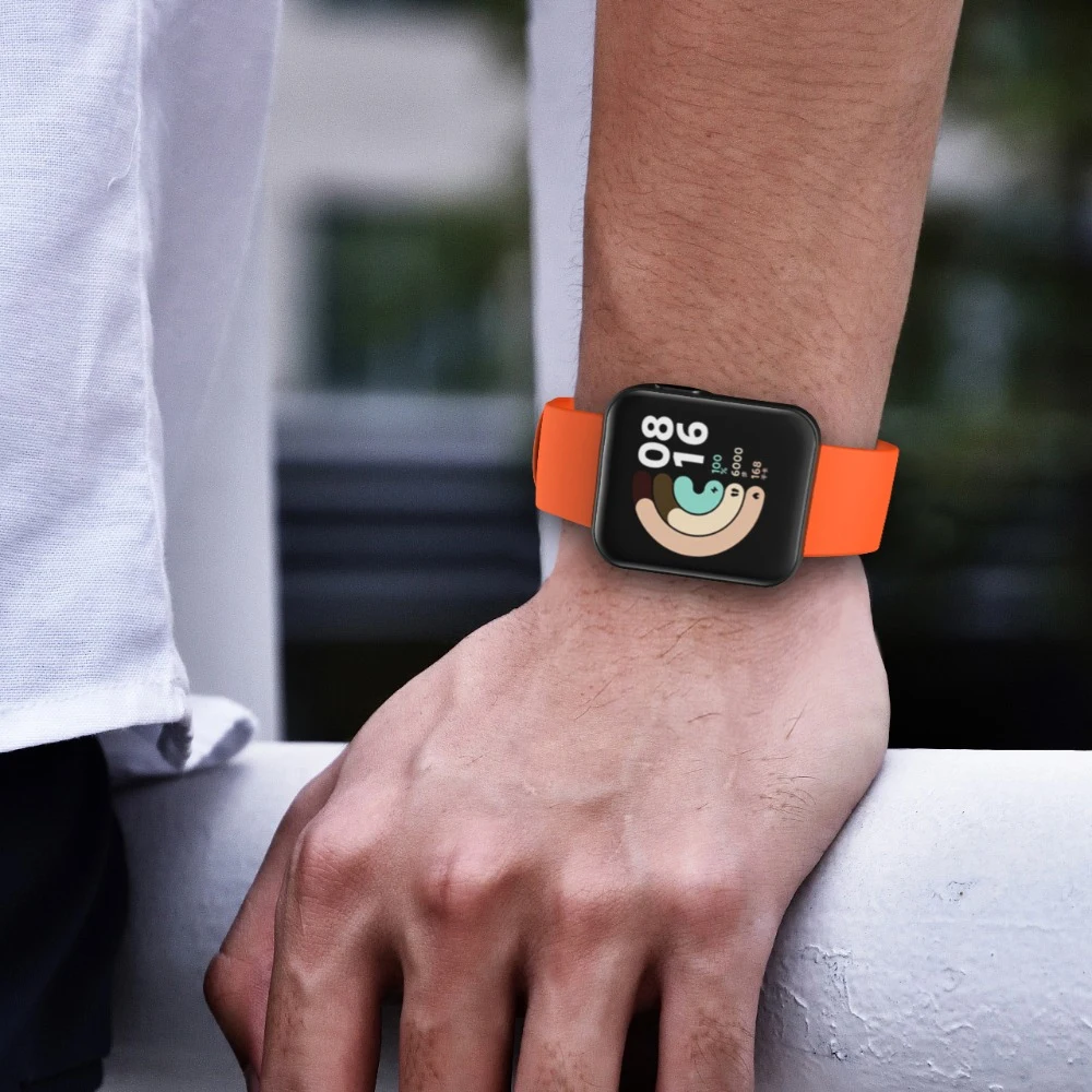 Mi Watch Lite cinturino in Silicone di ricambio per Xiaomi Redmi Watch  accessori per cinturino cinturino in Silicone Sport donna viola|Watchbands|  - AliExpress