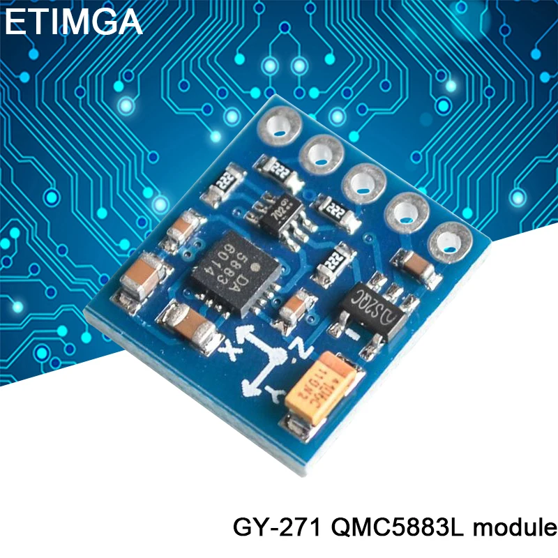 GY-271 QMC5883L модуль электронный компас трехосевой Магнитный | Электронные
