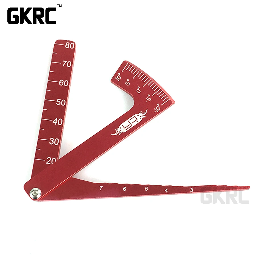

Aluminum Alloy 3 In 1 Camber Gauge Set Up Tool Chassis Suspension Wheel Camber Ride Height Yt-0056 1/8 1/10 Rc Car