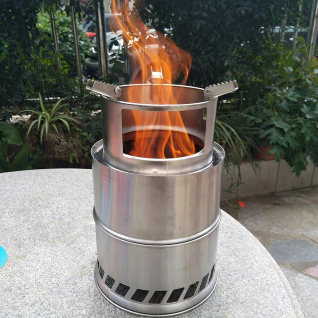 Collapsible Wood Alcohol Stove | Outdoor Solid Alcohol Stove - Camping  Furnace Picnic - Aliexpress