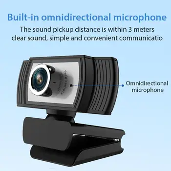 

Webcam 1080P Ultra HD Video Call Camera USB 2.0 Web Camera PC With Microphone For Computer Video Live Streaming Online Teaching
