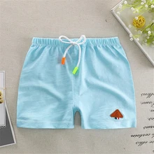 Шорты для маленьких мальчиков и девочек летние мягкие тонкие детские шорты из хлопка крутые штаны с рисунками для новорожденных, одежда для малышей 12 мес.-24 мес