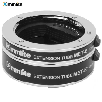 

Commlite CM-MET-E Automatic Macro Extension Tube Ring Set 10mm 16mm TTL Exposure for Sony Micro Single E-mount Nex Series