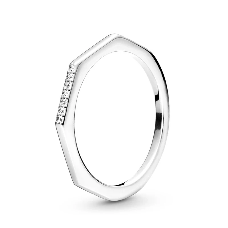 TOGORY, лидер продаж, посеребренное цветочное кольцо, простые свадебные кольца на палец для женщин, ювелирные изделия для помолвки, Прямая поставка, 34 стиля - Цвет основного камня: D05