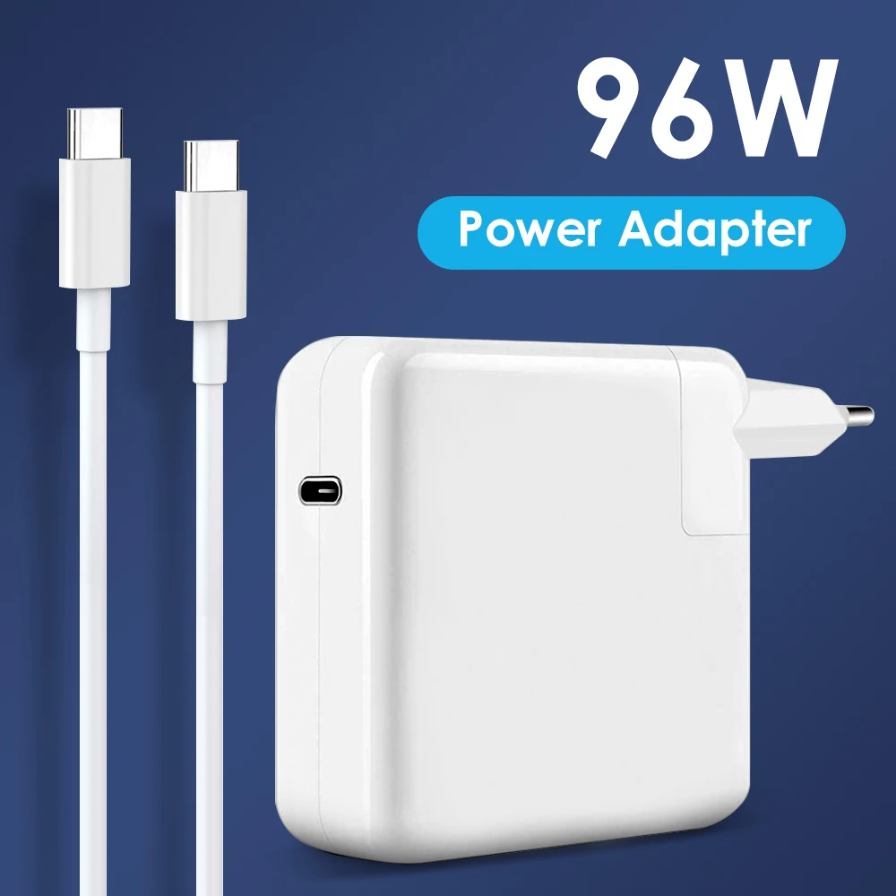 NORTHJO 96W USB C PD Laptop Charger Power Adapter with Type Charging Cable for MacBook Pro Air 13 15 16 inch US UK EU Plug | Компьютеры и