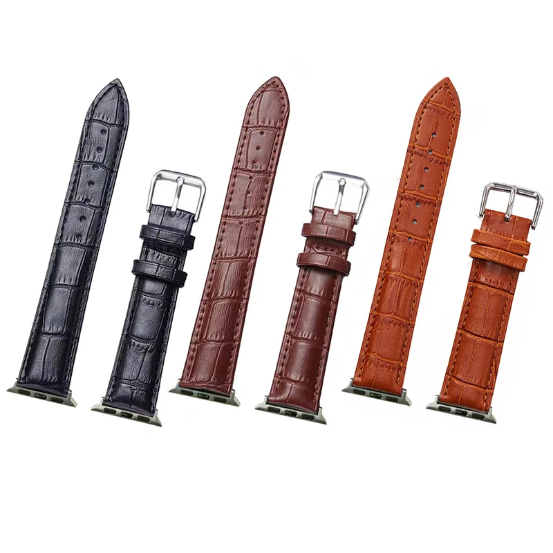 

Leather Loop Band for Apple Watch Series 5 4 3 2 1 Strap for Iwatch 38mm 42mm Bracelet Accessories Wrist for Watchband 44mm 40mm