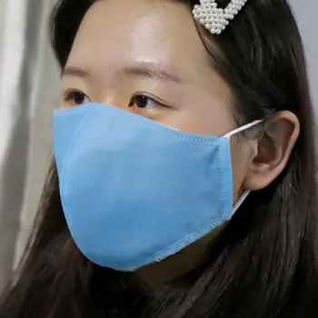 

50PCS Disposable Masks Civil Non-Woven 3 Layer- Thick 50 Packs Adult Protective Anti-Dust Windproof Foggy Haze,Respirator