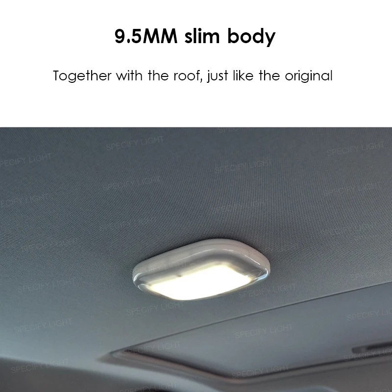 Car Interior Reading Light Auto USB Charging Roof Magnet Auto Day Light Trunk Drl Square Dome Vehicle Indoor Ceiling Lamp (7)