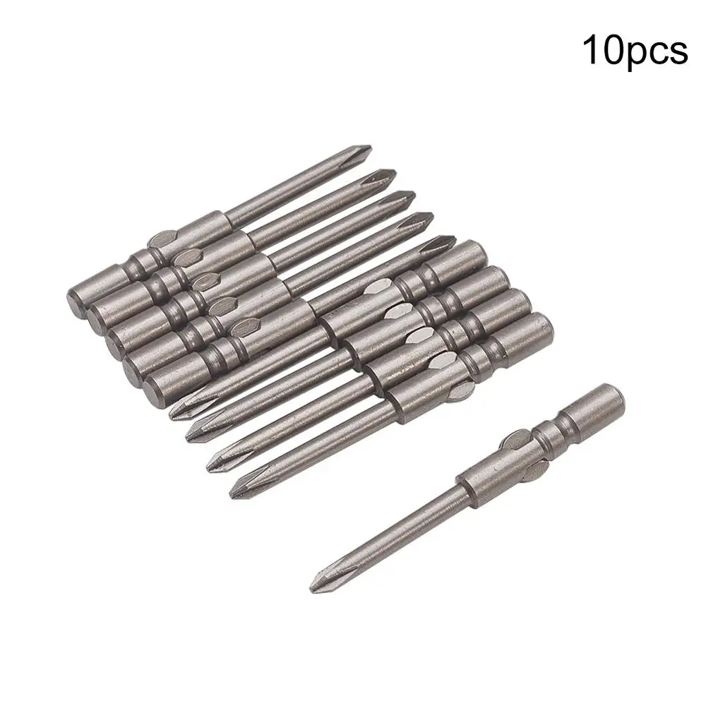 10 шт. отвертка Philips Bits S2 скрещенная головка 40 мм Длина 4 мм Диаметр Круглый хвостовик магнитные биты 1.5PH00 2.5PH0 3PH1 4PH2 2PH0