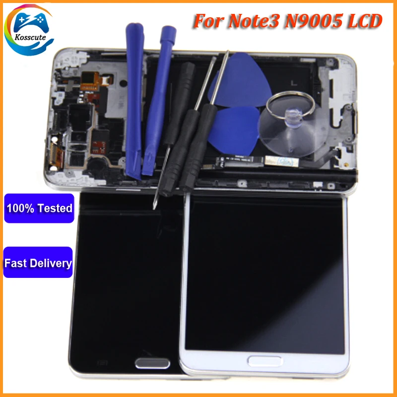 Регулировка яркости для samsung Galaxy Note 3 N900 N9005 N900A N900V N900P ЖК-дисплей с сенсорным