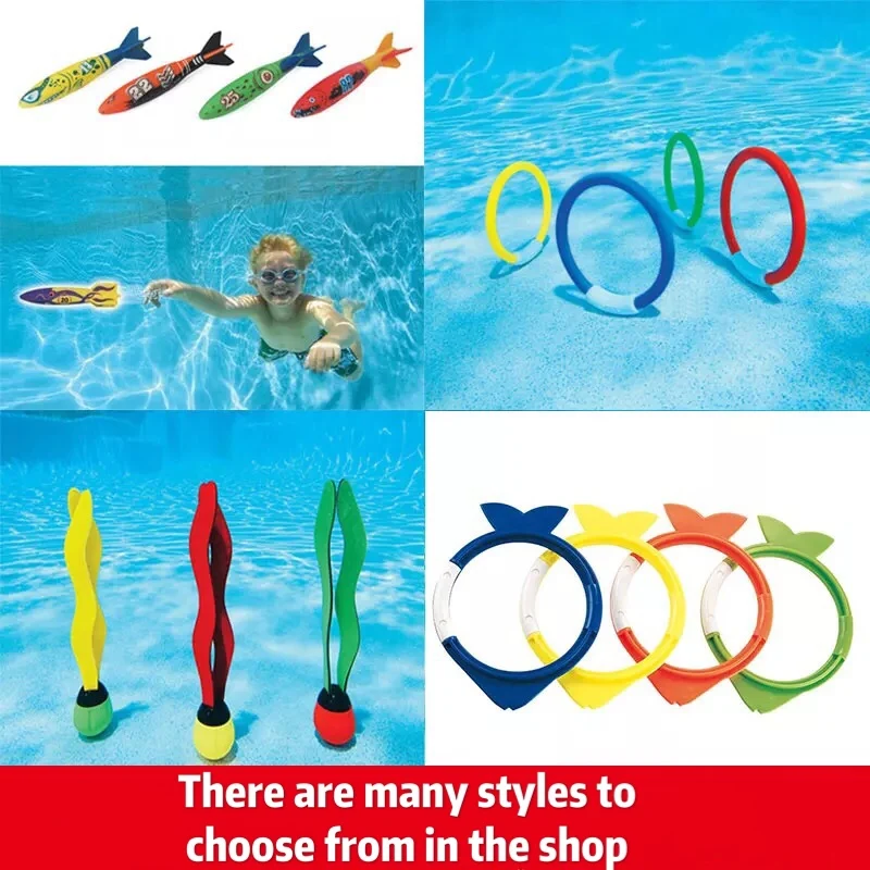 Летние игрушки кольцо для дайвинга игрушки для ныряния водные игры бассейн игры дети подводный дайвинг водосборное кольцо игрушки