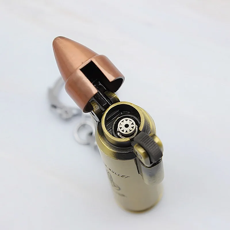 Зажигалка Flint Jet компактная в стиле ретро турбо Бутановая для сигар металлическая