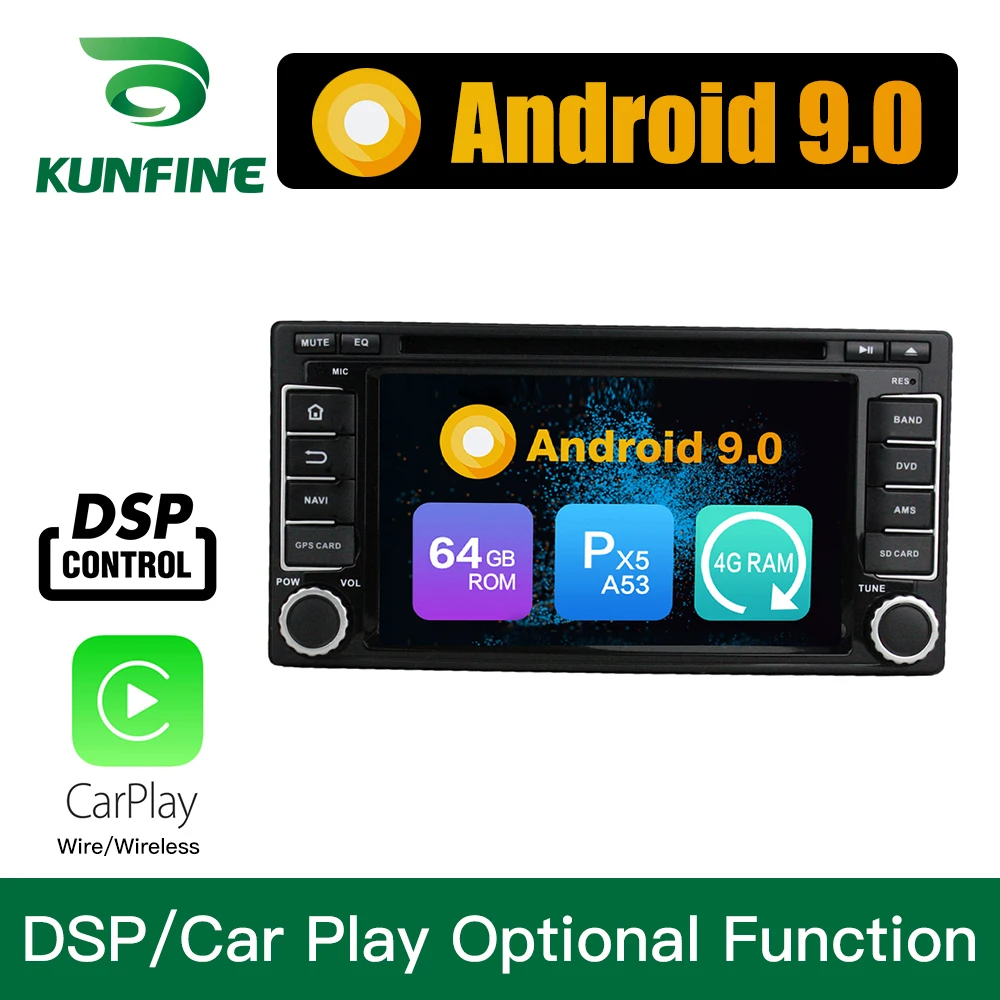 Clearance Android 9.0 Octa Core 4GB RAM 64GB ROM Car DVD GPS Navigation Multimedia Player Car Stereo for Subaru Forester Impreza 2008-2011 2