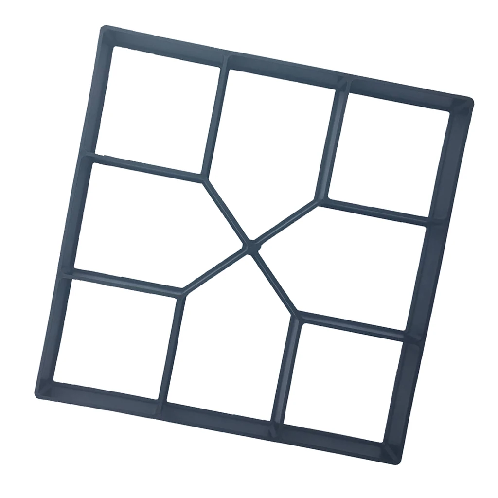 DIY Stepping Stone Block Pavement Buildings Cement Paver Path Maker Mold Garden Paving Mould DIY Path Maker DIY Stepping Stone Block Pavement Buildings Cement Paver Path Maker Mold Garden Paving Mould DIY Path Maker