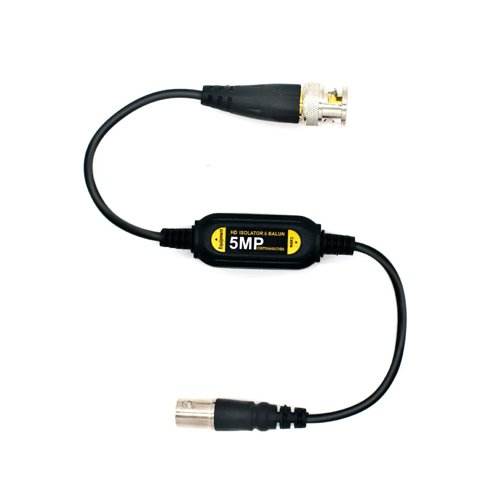 Коаксиальный видеокабель 5 Мп с высоким разрешением заземляющий изолятор BNC