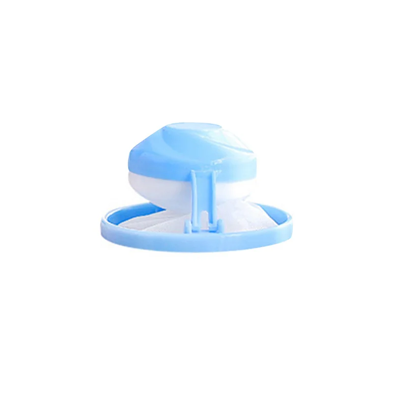 Прачечная мяч фильтр стиральной машины для стирки мяч фильтр сетка мешок для стирки ворса для удаления практичные товары для дома - Цвет: Blue