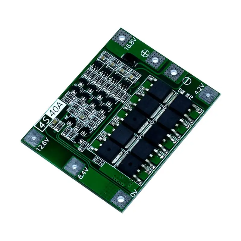 4S 40A плата защиты батареи PCB плата 18650 защита зарядного устройства, смазка аккумуляторная печатная плата PCB BMS модуль