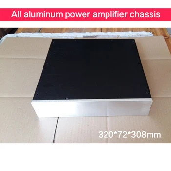 

DIY All-aluminum Power Amplifier Chassis 3207 Amp Case DAC Decoding Shell Audio Amplifier Box Power Supply House 320*72*308mm