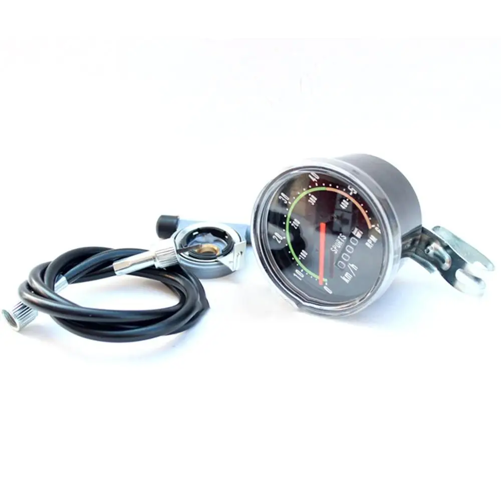 Universal Mechanical Odometer  Bike Speedometer With Machine Hardware 