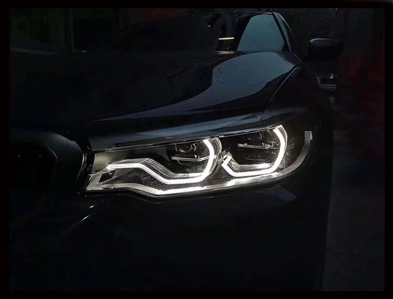 Шаблон автомобиля Стайлинг Головной фонарь для BMW G38 фары- 520i 523i светодиодный фары DRL сигнальная лампа авто аксессуары