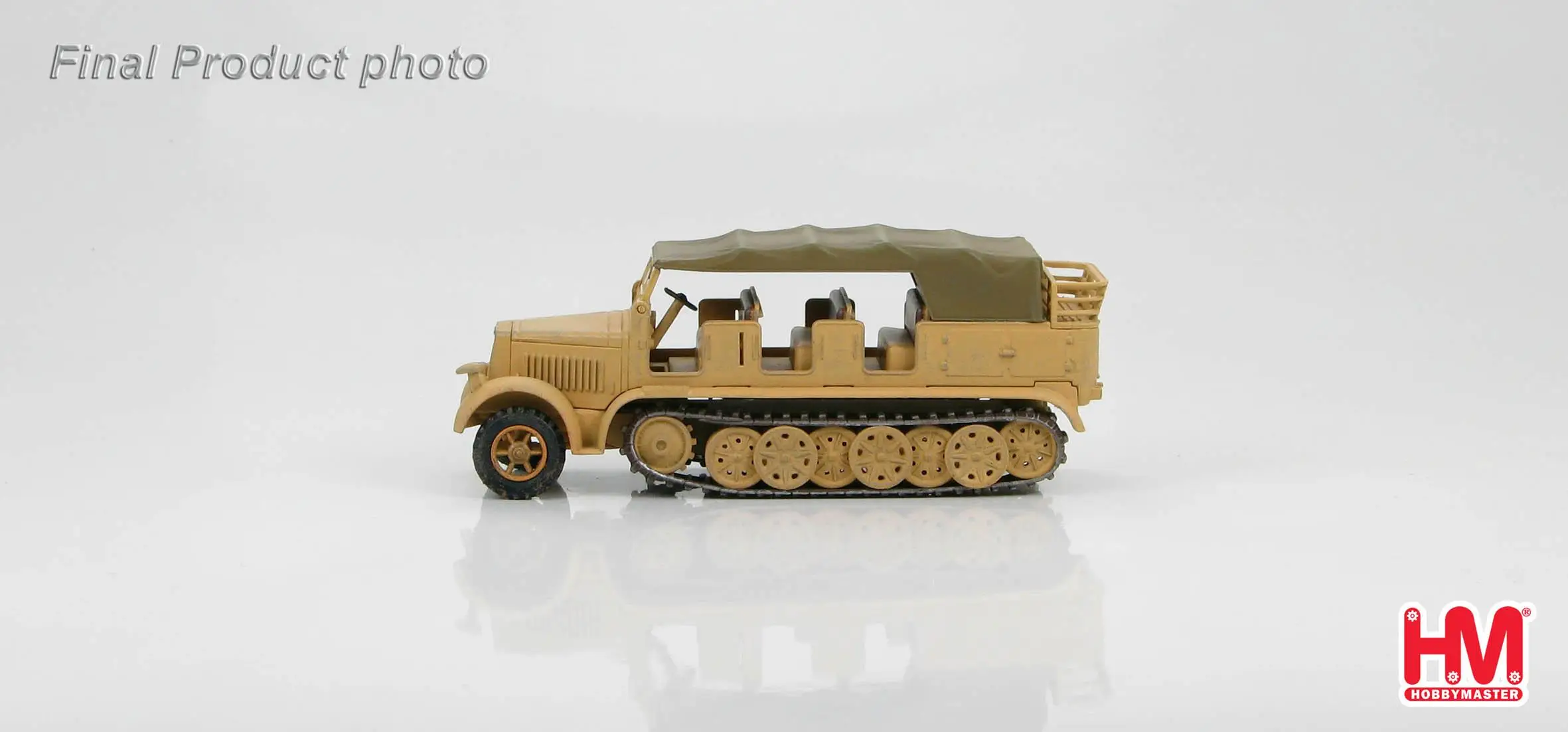 Хобби мастер немецкий Sd Kfz 7 8 тонн Полугусеничный Luftwaffe Африка 1942 1/72 литая под давлением модель готового грузовика