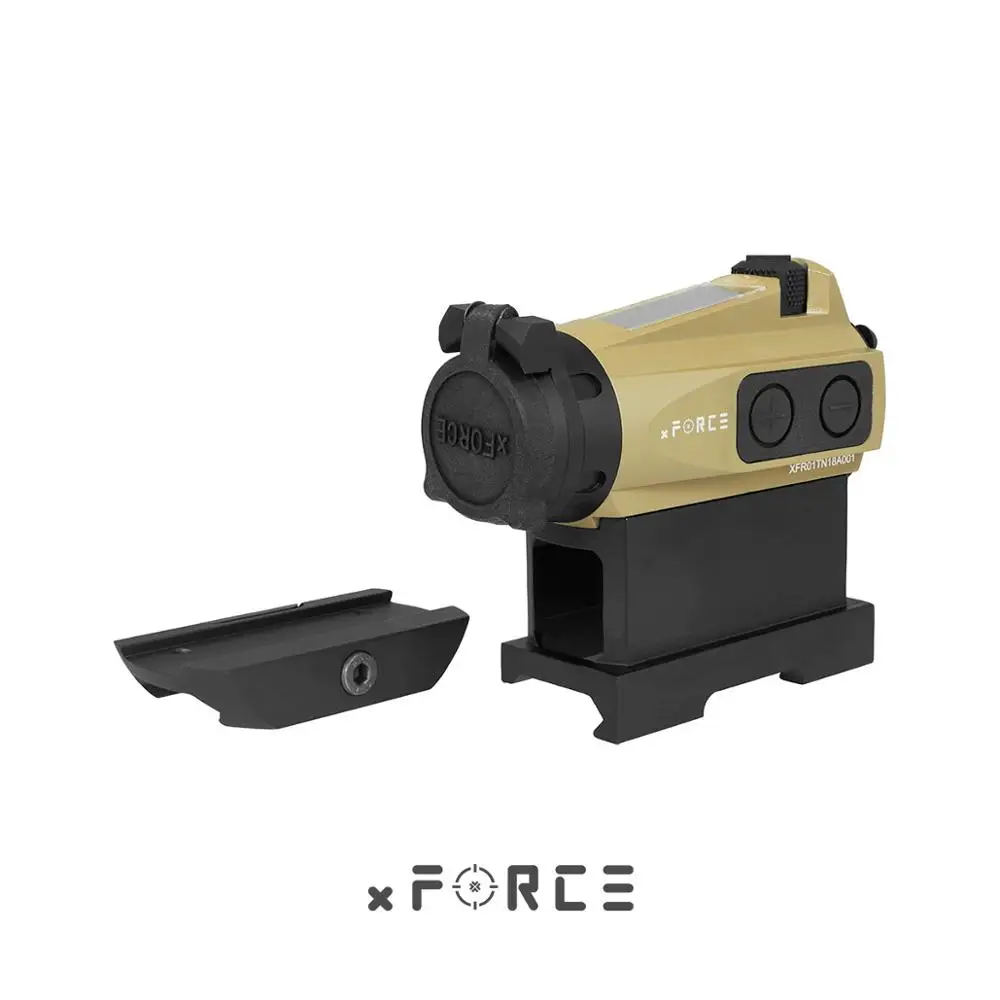 Tan XFORCE XTSP Солнечный Красный точка зрения с низким креплением& QD Mount& Killflash/антиблик купить один получить бесплатно объемная Клеммная коробка - Цвет: Tan