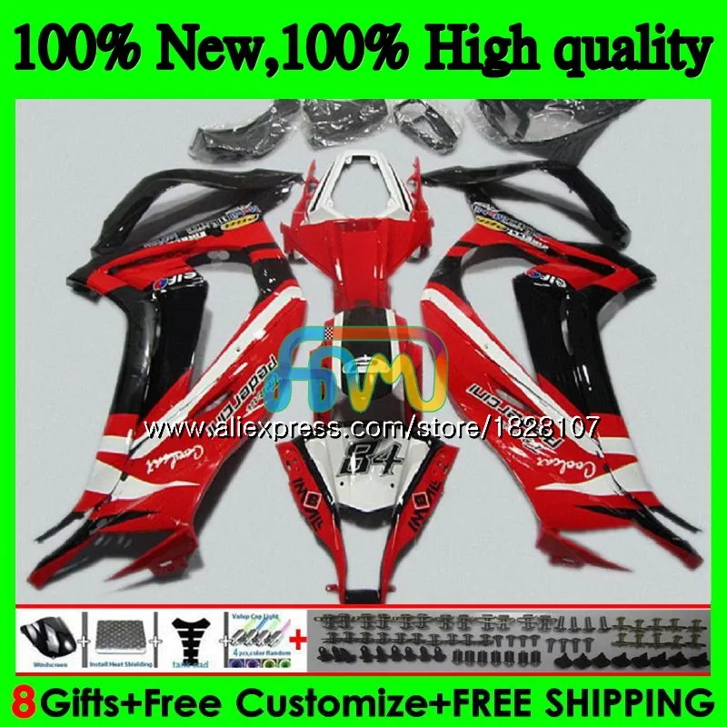 Инъекции для KAWASAKI ZX-10R 1000CC ZX1000 ZX 10 сотрудников отдела исследований 26BS. 10 red Горячие ZX 10R 1000 ZX10R 16, 17, 18, OEM обтекатели
