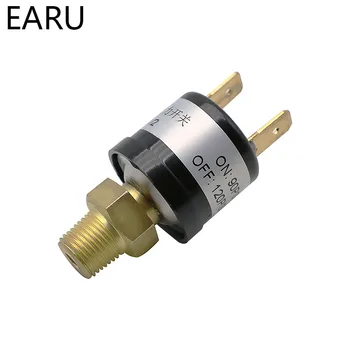 

1pc Pressure Sensor Switch Valves Air Compressor Pressure Controller transmitter Transducer Heavy Duty 90-120 PSI Car Auto Motor