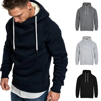 

Men's Solid Color Sweatshirt Sweatshirt Long Sleeve Autumn Winter Casual Hoodie Top Boy Shirt Sportswear Sweatshirt Hoodie Men