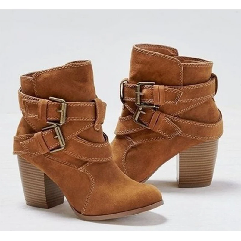 comfortable heeled boots