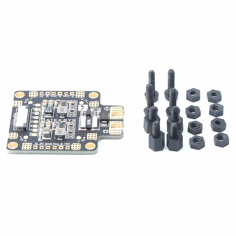 FCHUB-6S концентратор Мощность распределительный щит 5V& 10V BEC встроенный 184A ток Сенсор для дрона с дистанционным управлением