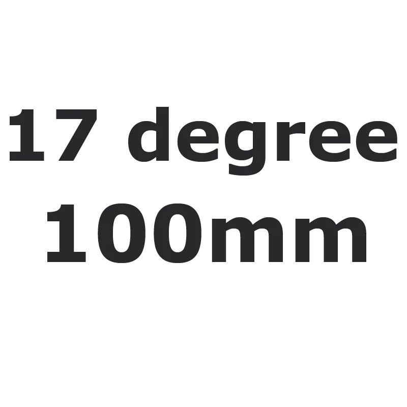 17 Degree 100mm RXL SL Mtb углеродный стержень 1-1/" Руль для шоссейного велосипеда, руль для стебли 31,8 мм Труба из углеродистого волокна 3K глянцевый 70/80/90/100/110/120/130 рулевая колонка велосипеда - Цвет: 17 Degree 100mm