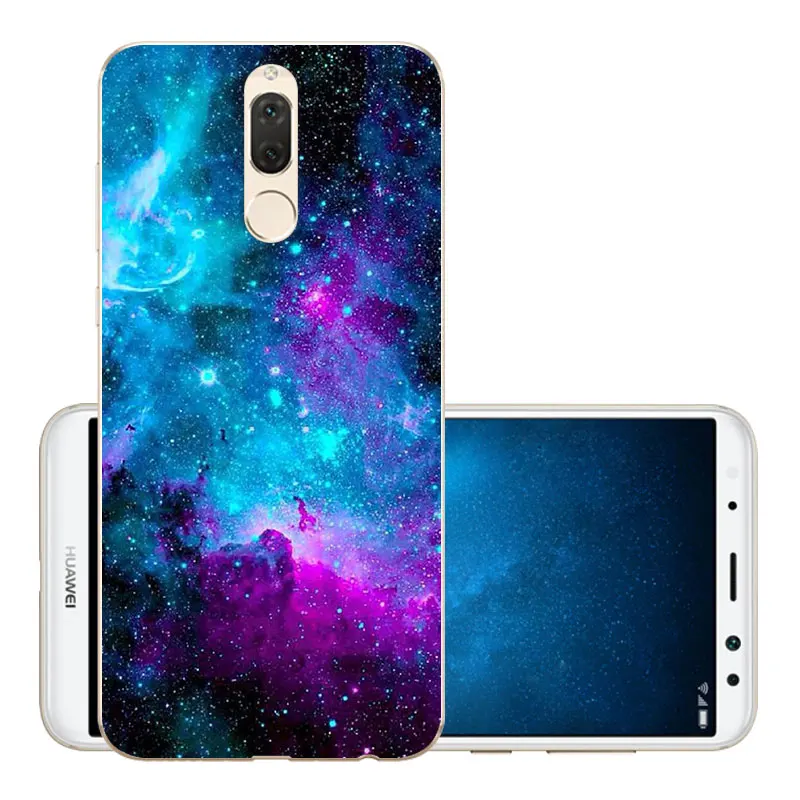 CROWNPRO Мягкий ТПУ для 5," huawei mate 10 Lite чехол-накладка для задней панели телефона Nova 2i/Maimang 6/mate 10 Lite чехол s - Цвет: ZXY