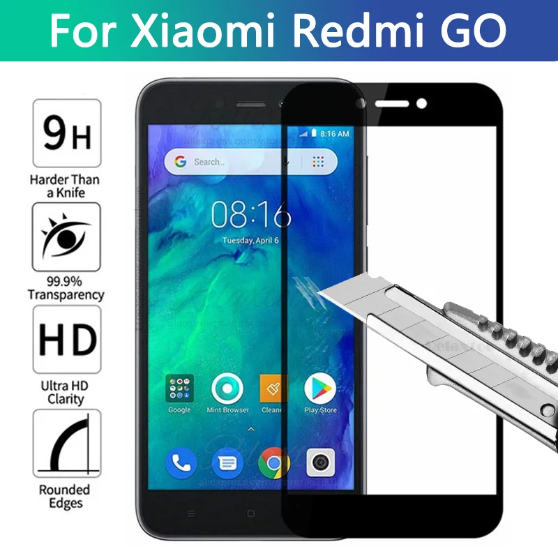 Защитное стекло для Xiaomi Redmi Go redmigo экрана go закаленное пленка переднего |