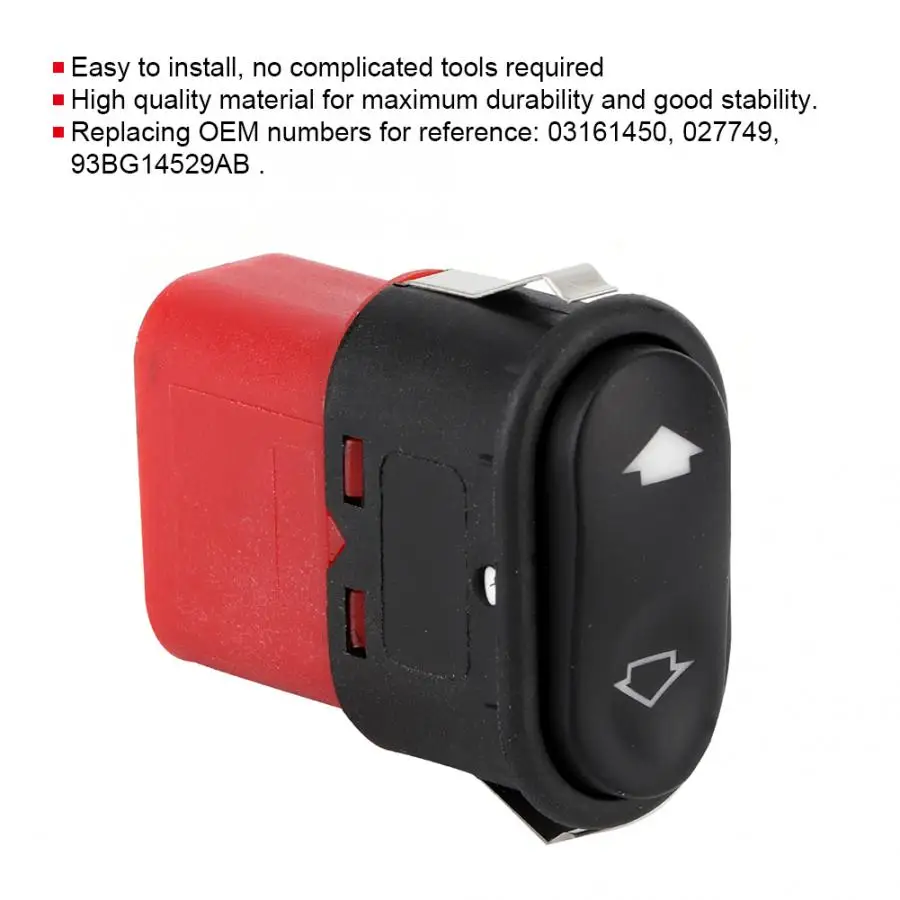 Electric Power Window Master Switch Engine Start Button Ignition Switch