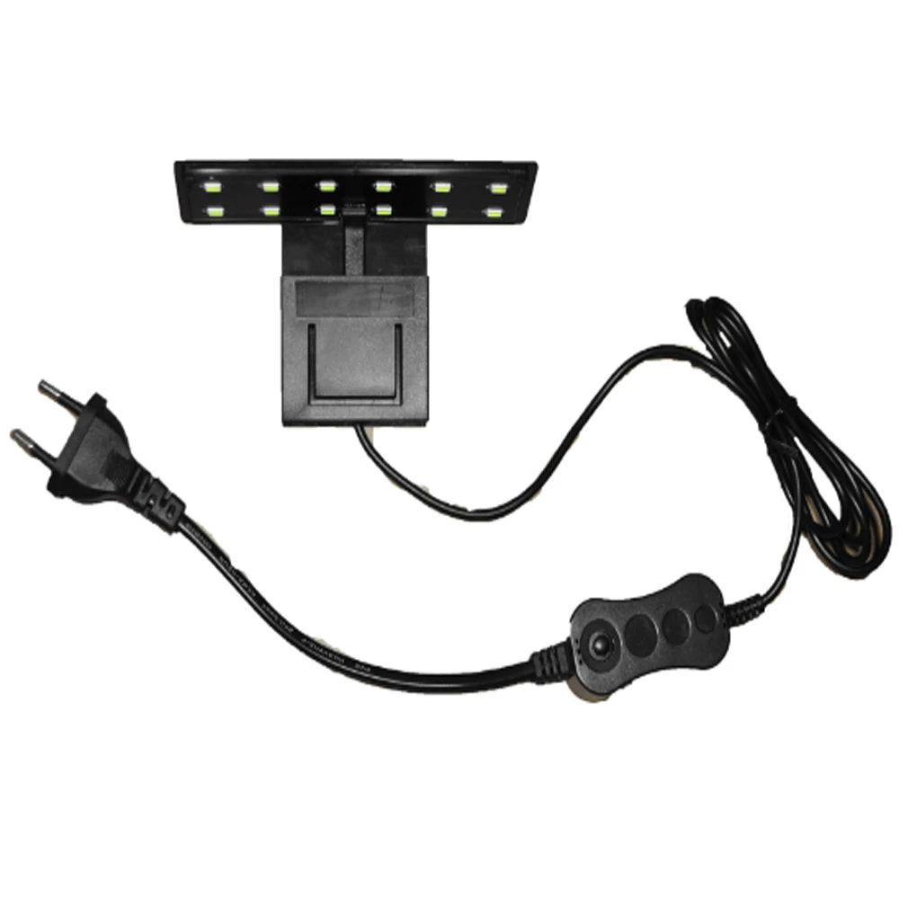 Super Bright 5W LED Aquarium Lighting Clip on Aquatic Nano Tank Lamps for Fresh Water Fish Plant Grow Light|Светильники| |