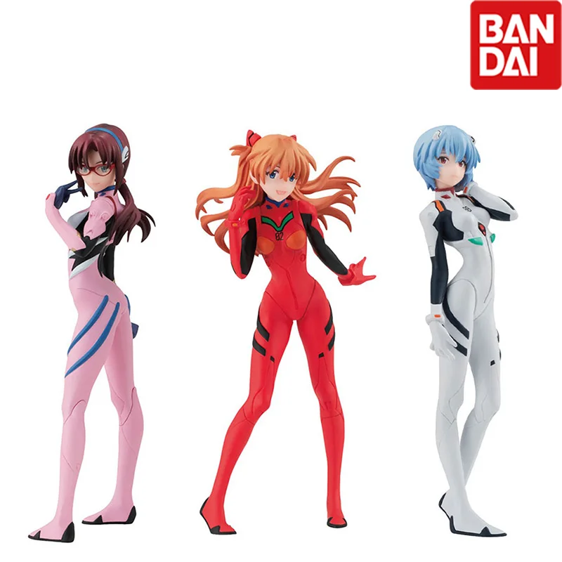 Bandai Hg Neon Genesis фигурка Евангелион игрушка гачапон Series Girl Мари айянами Рей АСУКА