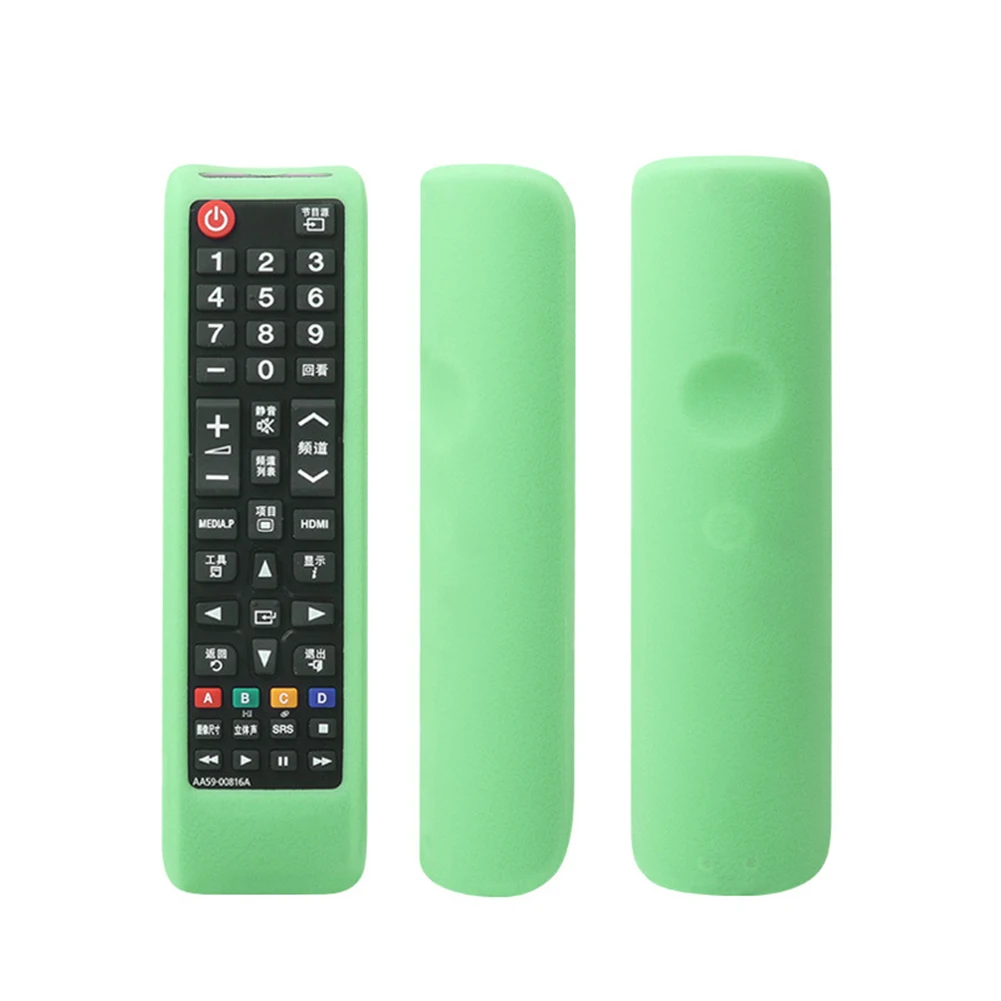 TV Protector Remote Control Cover Durable Accessories Shockproof Soft Home Protective Case Dustproof Silicone Solid For Samsung