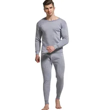 Термобелье Нижнее белье Мужские Зимние Боди wamer одежда для сна топы+ штаны комплект нижнего белья d91023