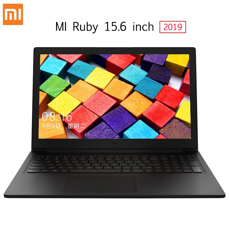 Ноутбук Xiaomi Mi Ruby 15 6 дюйма Windows 10 Intel Core i7-8550U Quad 8 Гб ОЗУ 512 SSD ноутбук GeForce MX110 ПК |