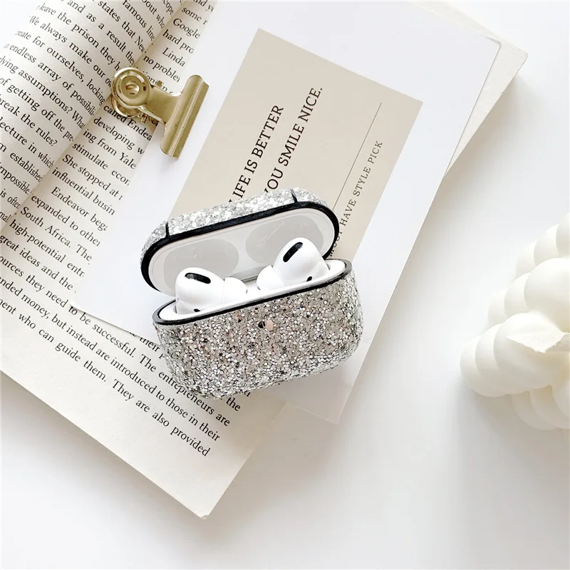 

for AirPods Pro Diamond Luxury Case Bluetooth TWS Wireless Headset Protective Cover Shockproof Shell for Airpods Protective Case