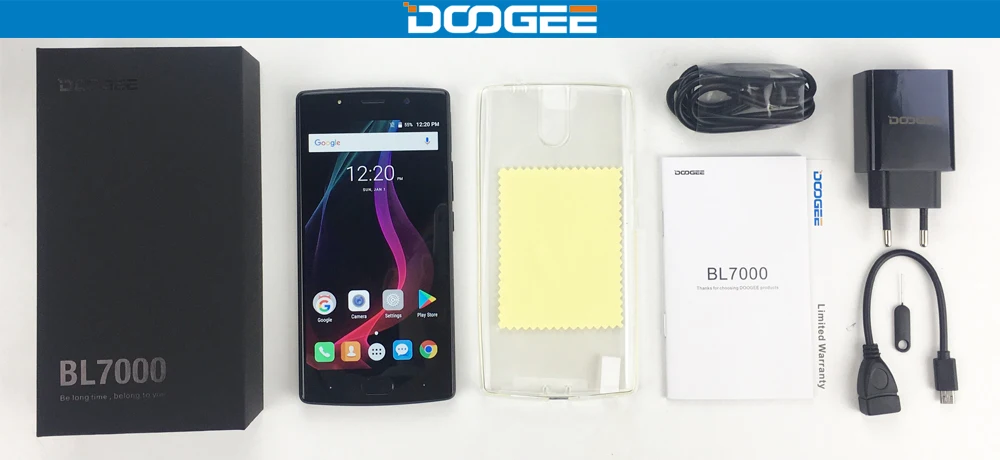 DOOGEE BL7000 7060 мАч 12V2A Быстрая зарядка 5,5 ''FHD MTK6750T Восьмиядерный 4 Гб ОЗУ 64 Гб ПЗУ смартфон Двойная камера 13,0 МП Android 7,0