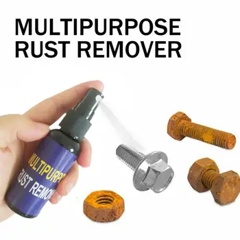 

50ML Metal Surface Chrome Paint Car Maintenance Iron Powder Cleaning Rust Remover Anti-rust lubricant Rust Inhibitor #1021