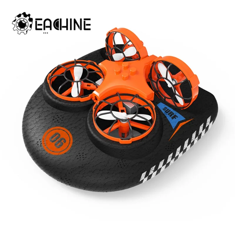 Online Eachine E016F 3 in 1 EPP Fliegen Luft Boot Land Fahren Modus Abnehmbare One Key Return RC Quadcopter RTF