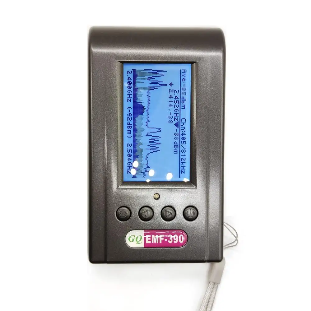 EMF Meter 390V2 Electromagnetic Radiation Detector 3-in-1 RF EMF390 Magnetic Field Electric Fiend Data Log 6