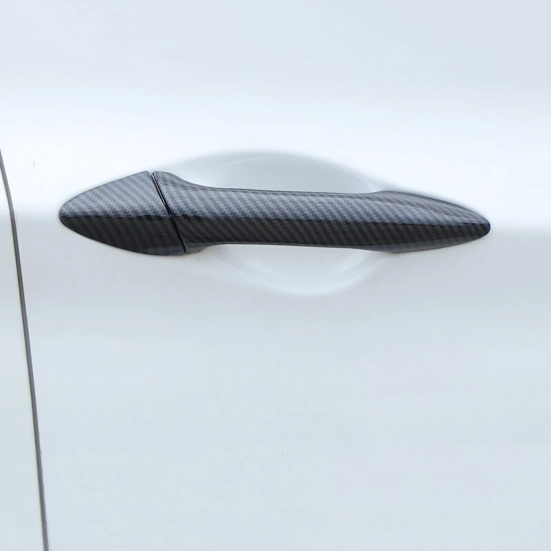 MBCDSA Chrome carbon fiber door handle cover trimset,For Hyundai i30 2012-2016 2013-2015 i35 
